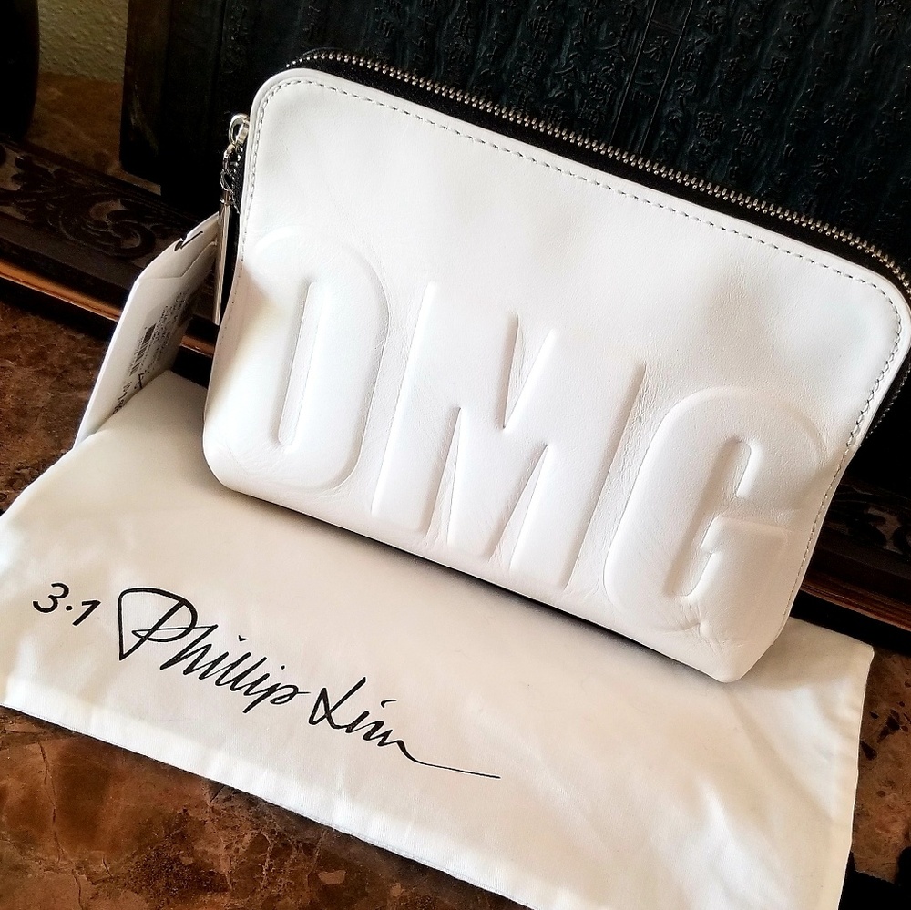 Phillip Lim 3.1 SECOND POUCH Clutch OMG LEATHER